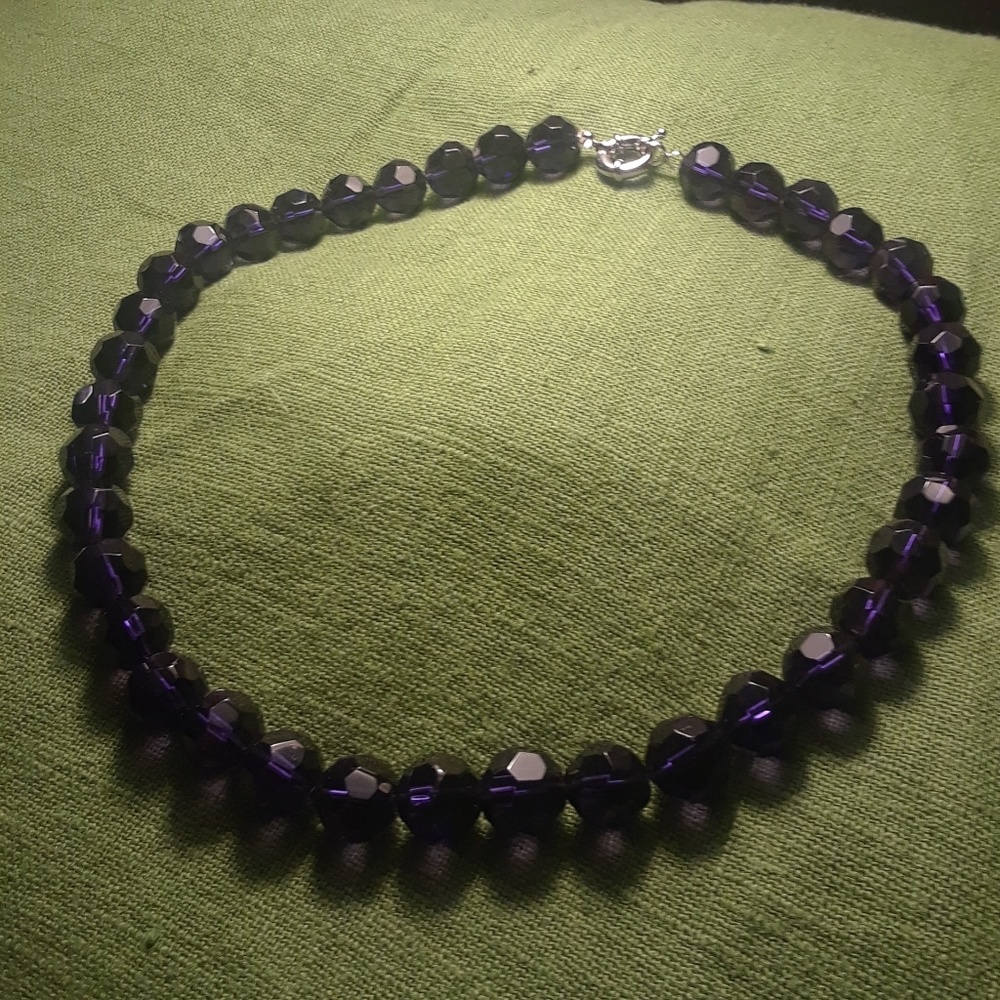 Amethyst necklace